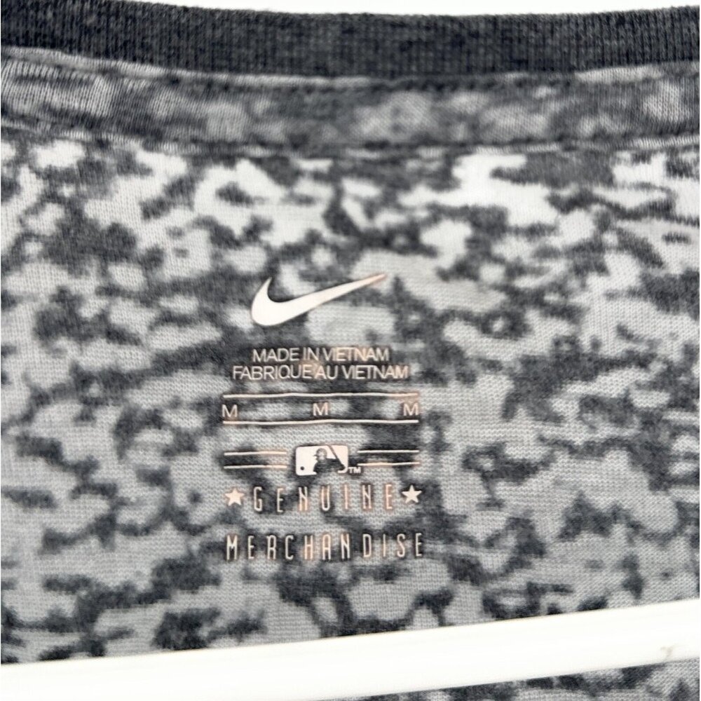 Nike Chicago Cubs Baseball Genuine V-Neck S/S T-Shirt Sheer Sz M - Picture 2 of 5